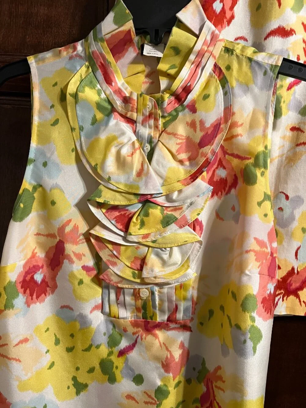 J CREW SKIRT SET SILK & STRETCH COTTON - Picture 2 of 15